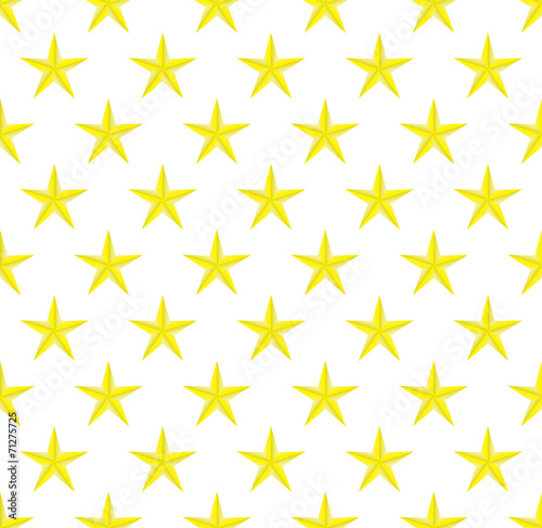 texture of gold stars on a white background