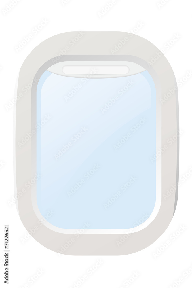 Airplane illuminator. Vector illustration Airplane illuminator. Vector illustration
