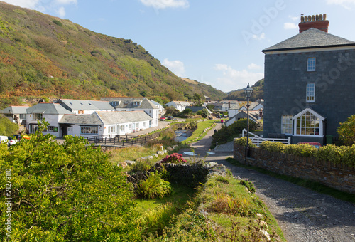Wallpaper Mural Boscastle Cornwall England UK coastal Cornish town Torontodigital.ca