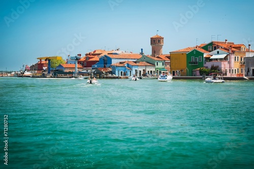 The picturesque island of Burano near Venice,