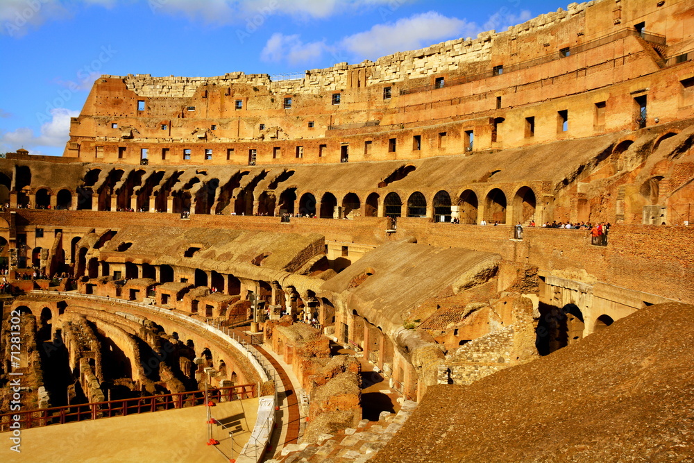 Colosseum of Rome interior