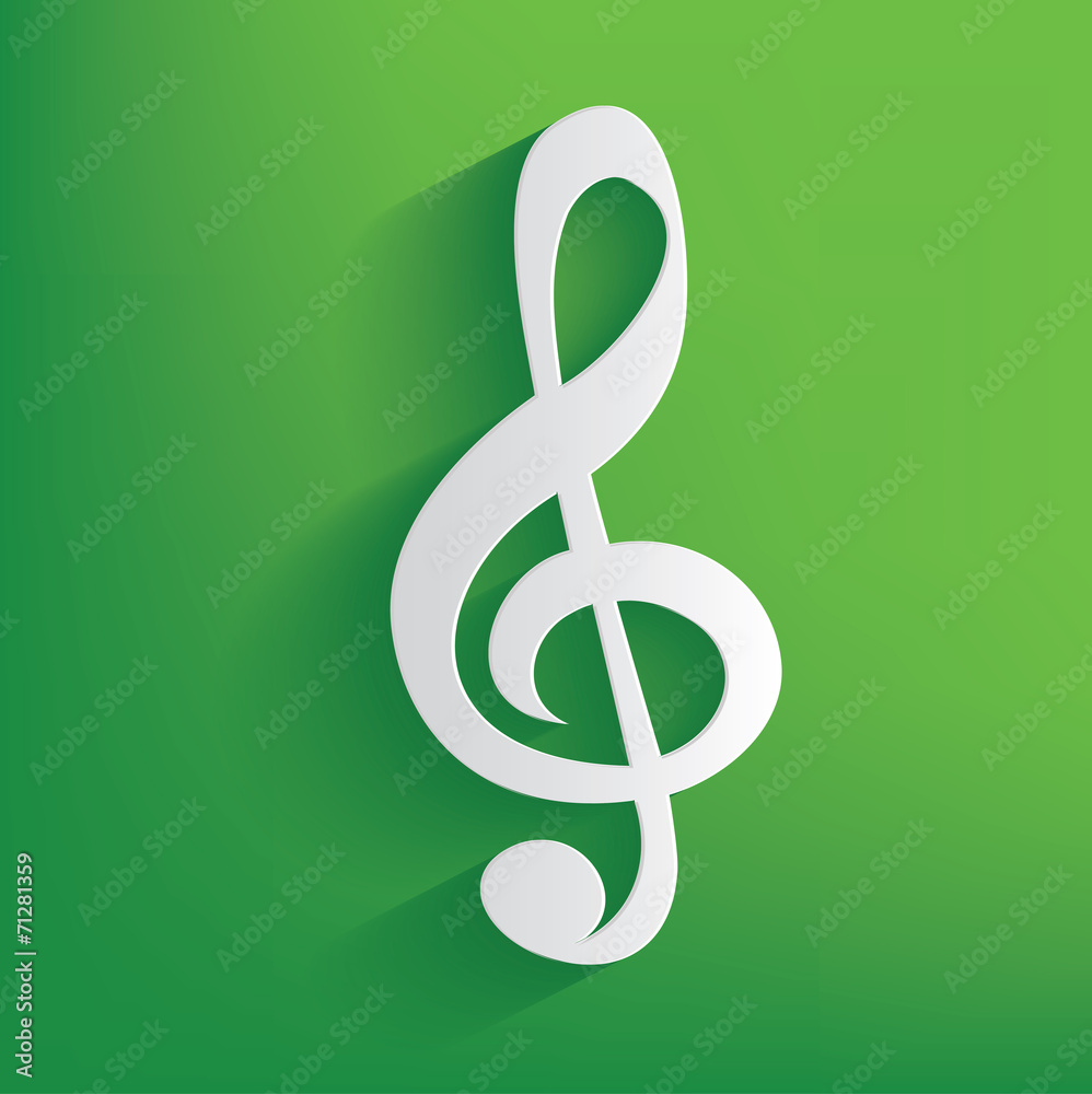 Sound symbol on green background,clean vector Sound symbol on green background,clean vector