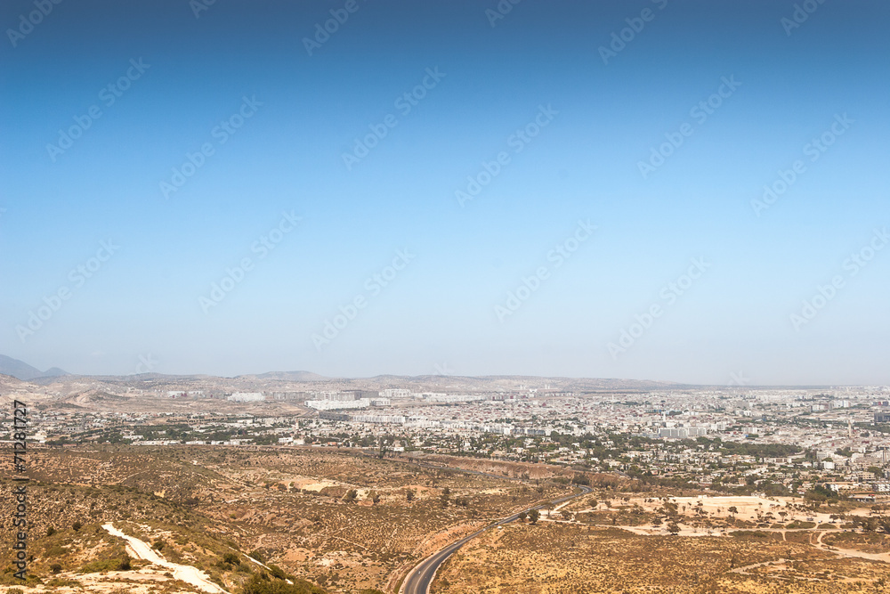 Fototapeta premium City view of Agadir, Morocco