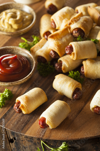 фотографія Homemade Pigs in a Blanket