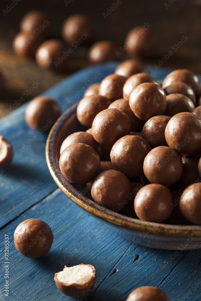Dark Chocolate Malted Milk Balls Dark Chocolate Malted Milk Balls