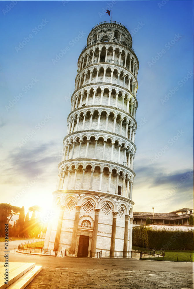 Pisa leaning tower, Italy