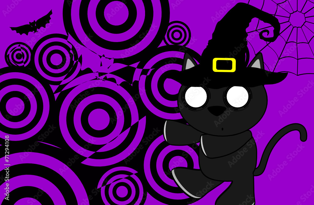 halloween invitation black cat witch background5 halloween invitation black cat witch background5