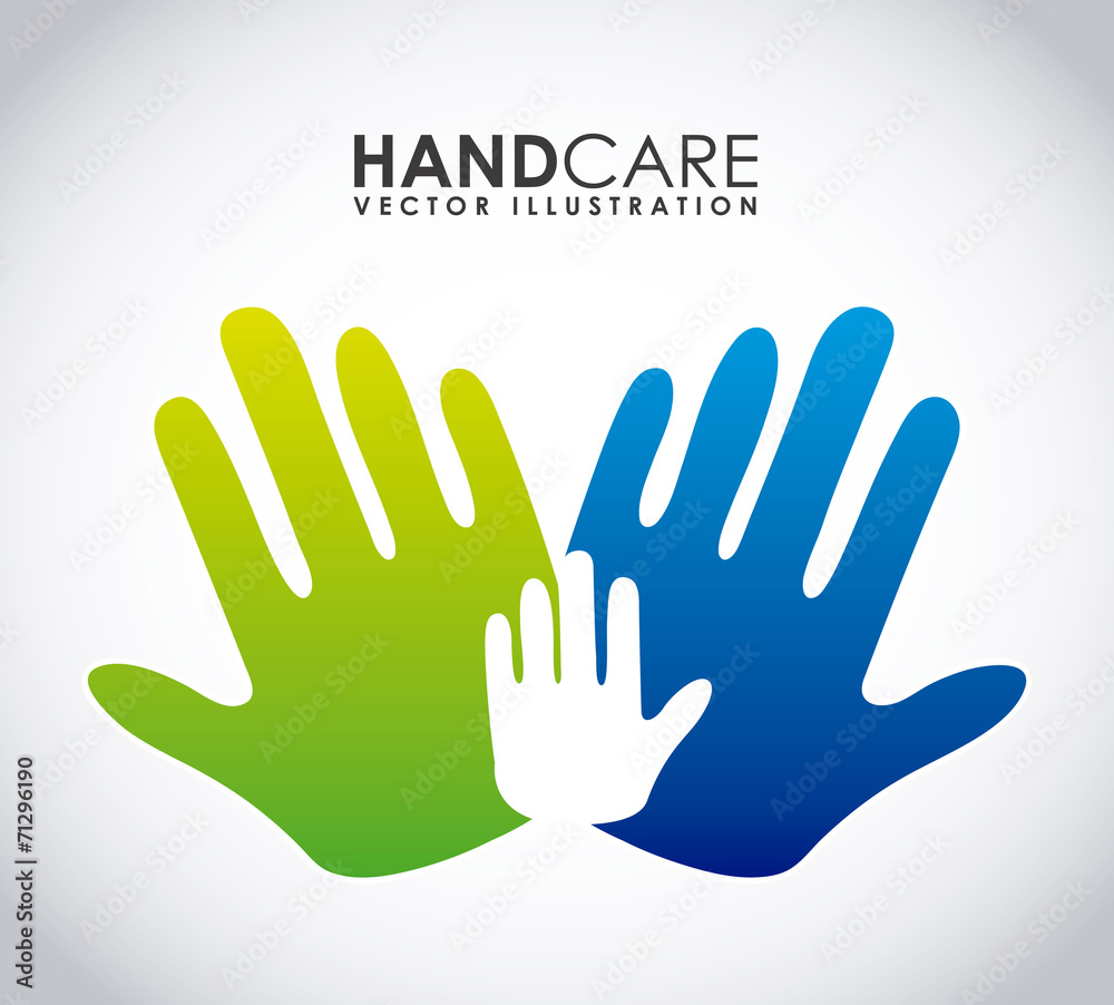 Fototapeta premium hand care design