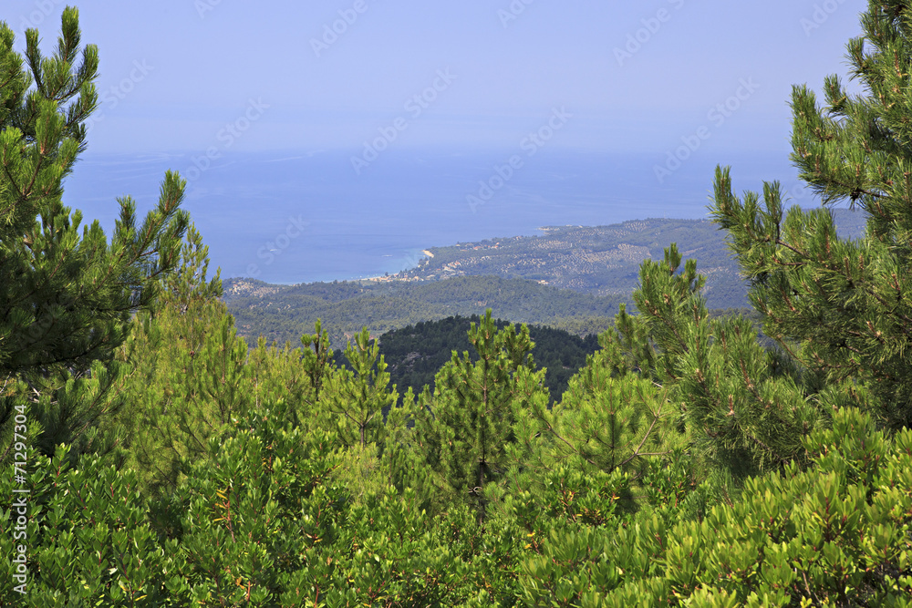 Obraz premium Beautiful Aegean coast.