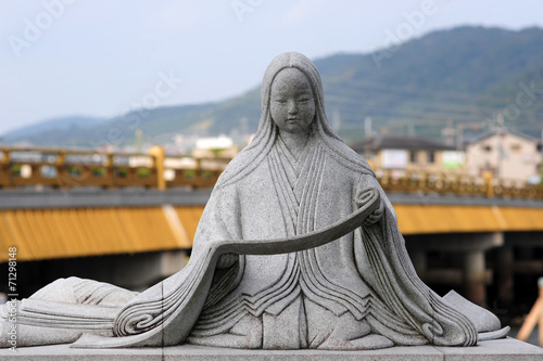 Statue of Murasaki shikibu