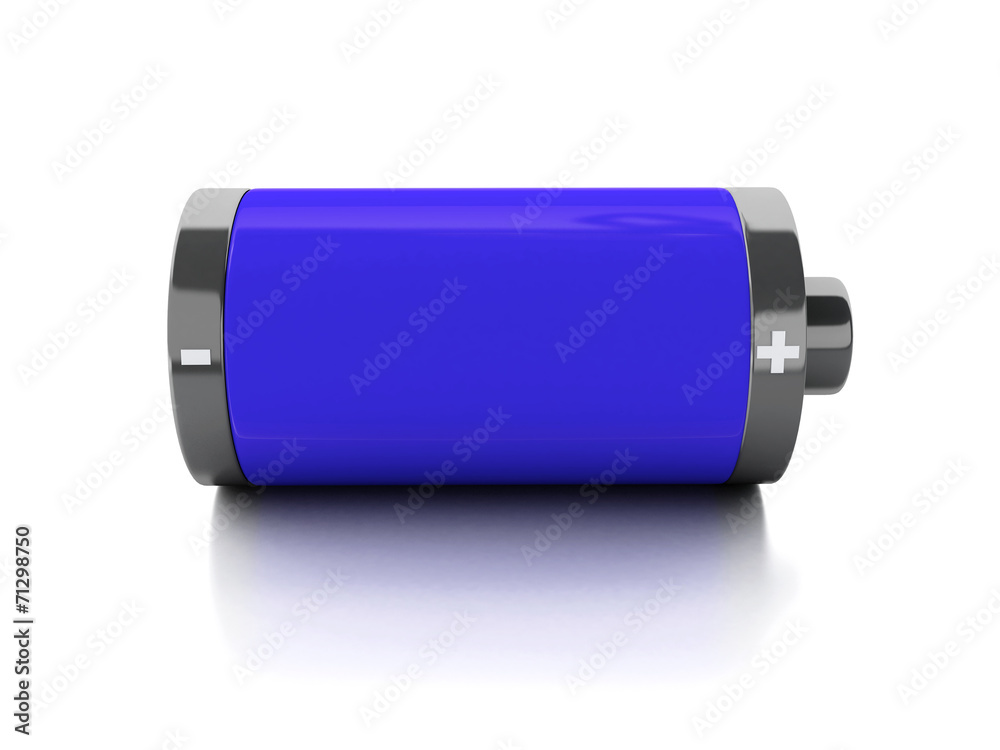 full battery 3d icon full battery 3d icon