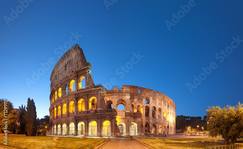 Colosseum at night .Rome - Italy #71299111