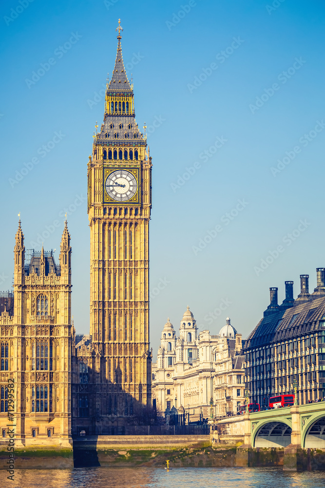 Obraz premium Big Ben tower in London