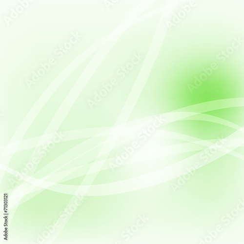 Soft Light Pastel Lines Green Eco Sky Background Illustration