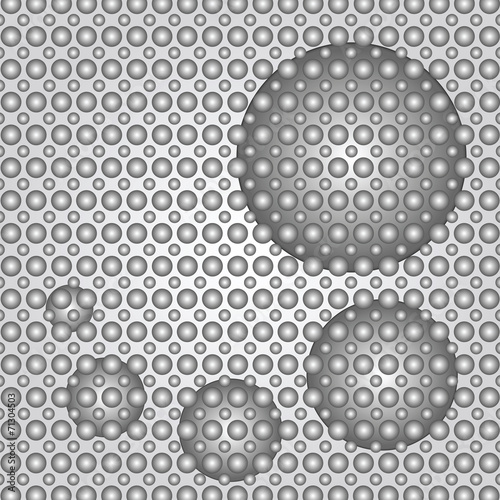 Abstract light colour round shapes background. vector illustrati