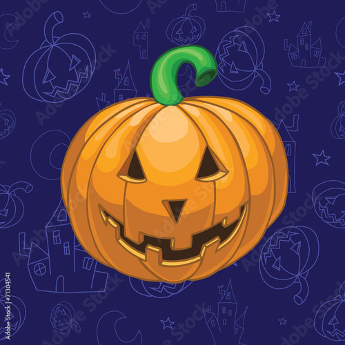 Seamless halloween background