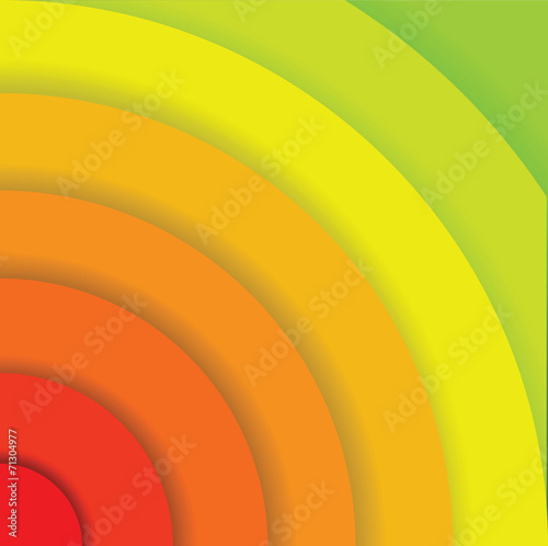 Abstract light colour round shapes background. vector illustrati