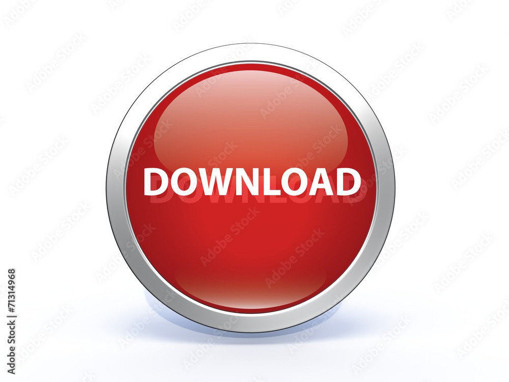 download circular icon on white background download circular icon on white background