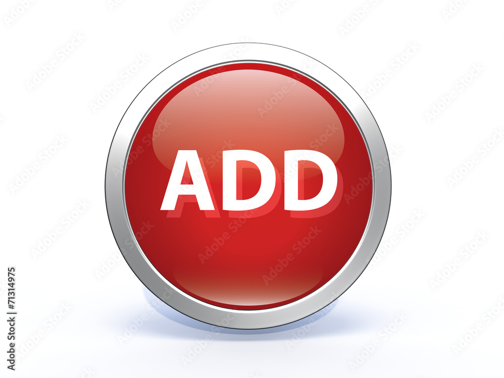 add circular icon on white background add circular icon on white background
