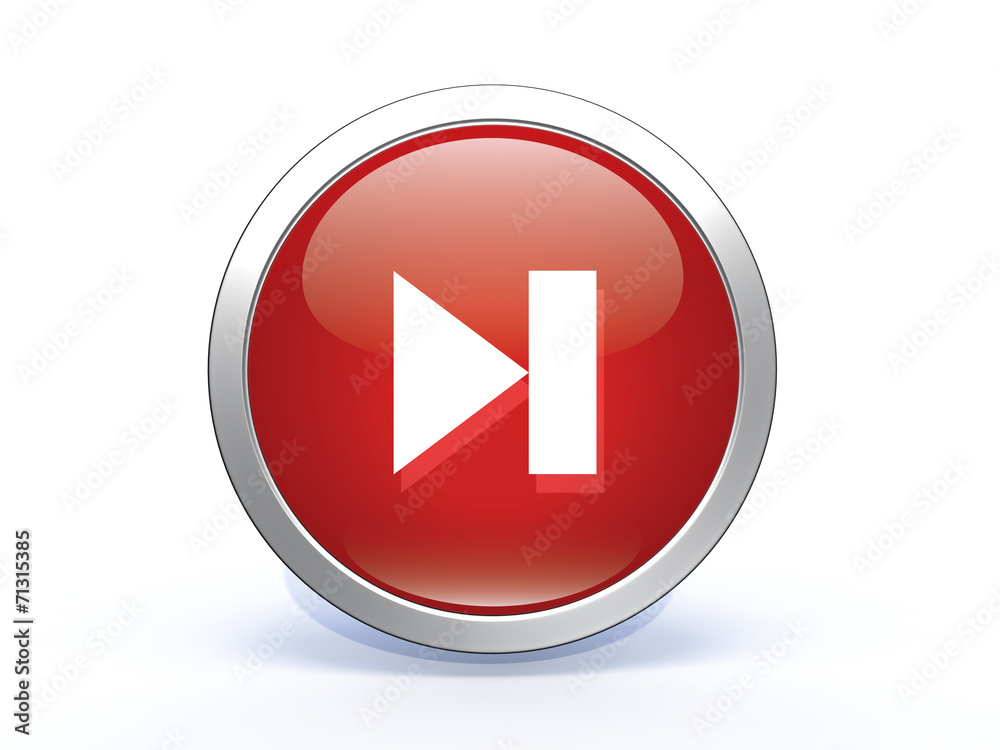 next circular icon on white background next circular icon on white background