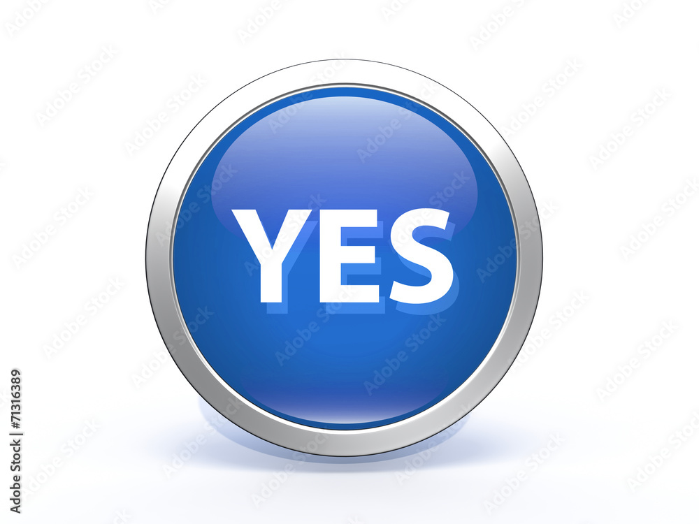 yes circular icon on white background yes circular icon on white background