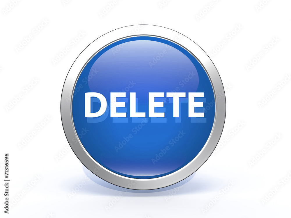 delete circular icon on white background delete circular icon on white background