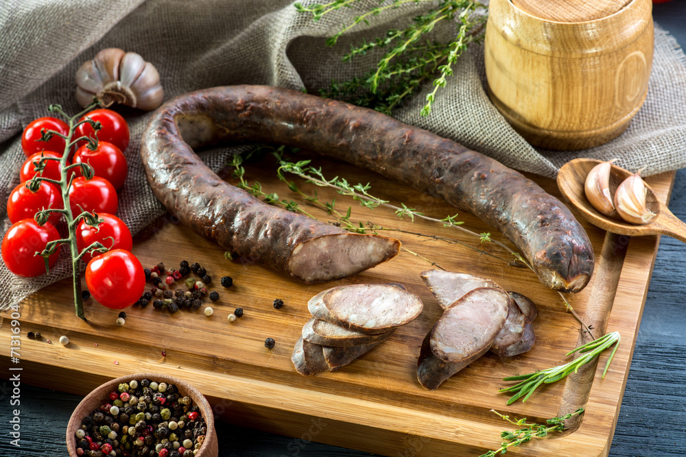 Sausages with props Sausages with props