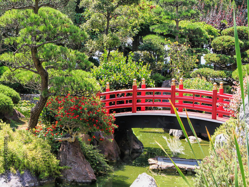Japanese garden of Monaco