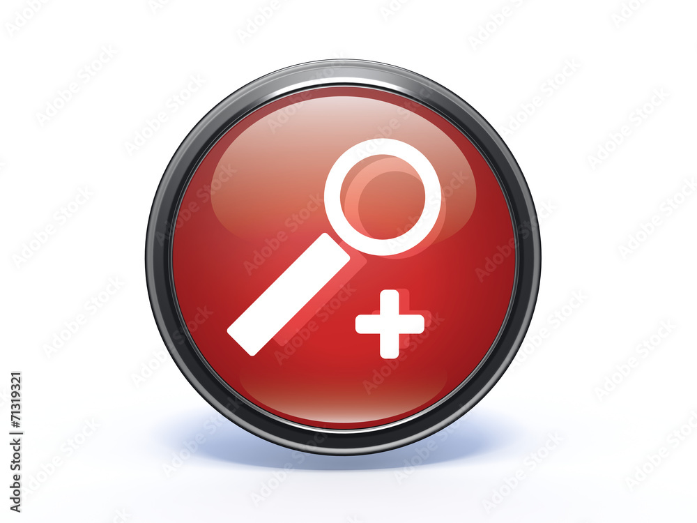 search circular icon on white background search circular icon on white background