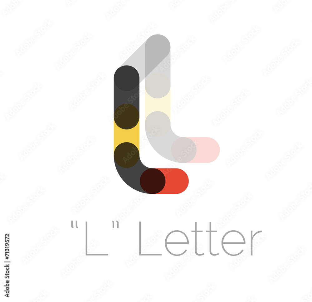 Minimal font or letter logo design Minimal font or letter logo design