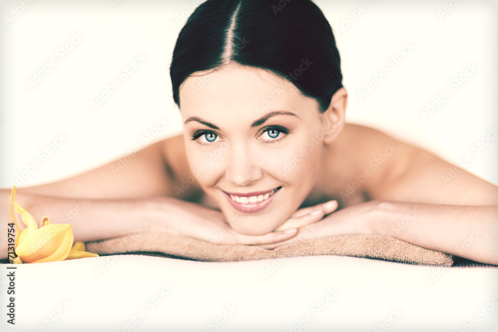 woman in spa woman in spa