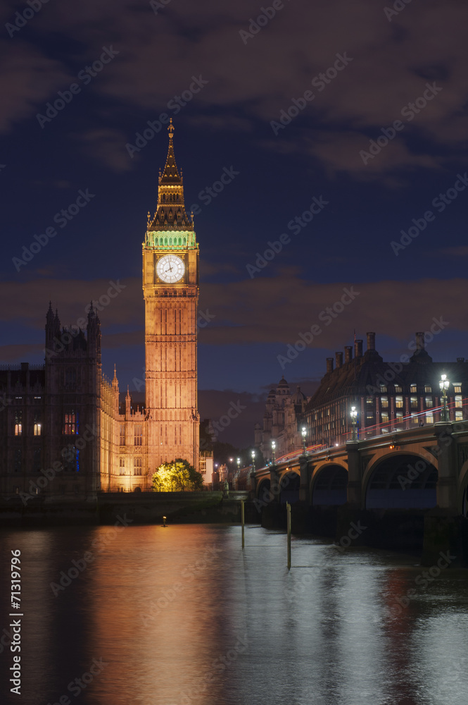 Big Ben at London England UK
