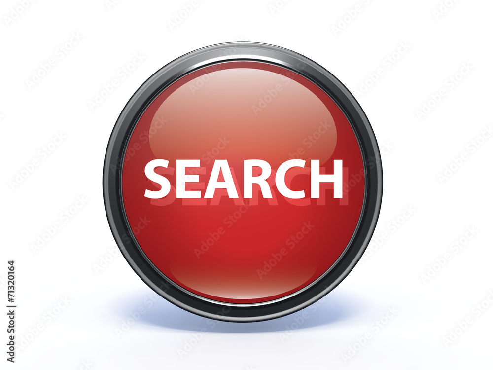 search circular icon on white background search circular icon on white background
