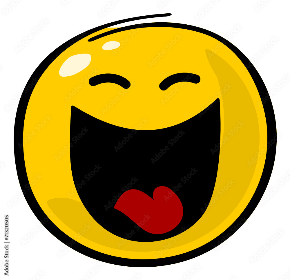 Fototapeta premium Glücklicher Smiley