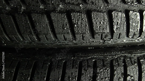 wet tire slider shot