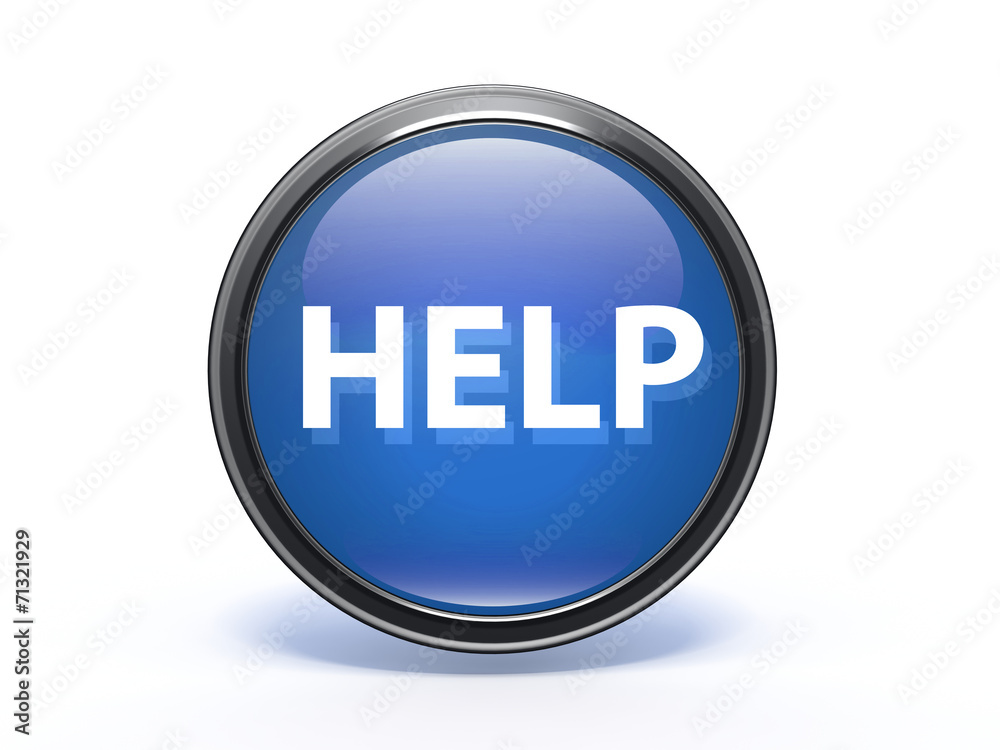 help circular icon on white background help circular icon on white background
