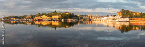 Panoramic image of Stockhol...