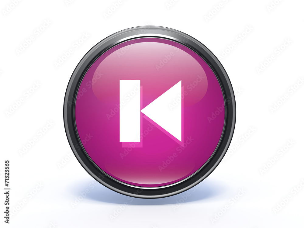 prev circular icon on white background prev circular icon on white background