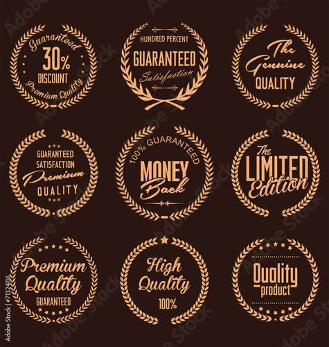 Premium quality laurel wreath collection