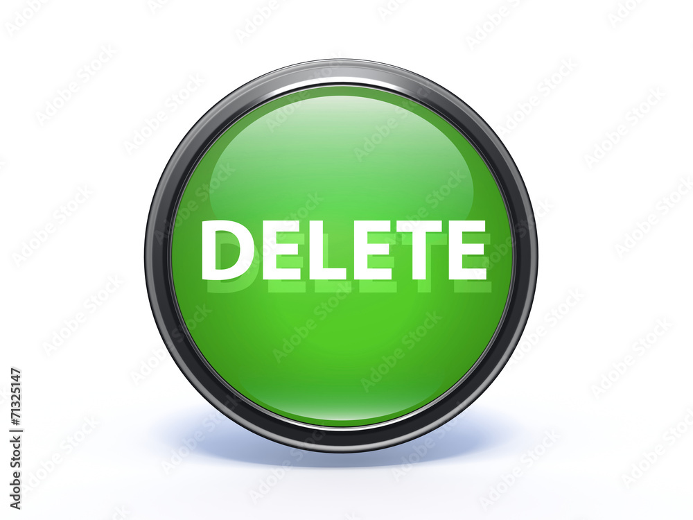 delete circular icon on white background delete circular icon on white background
