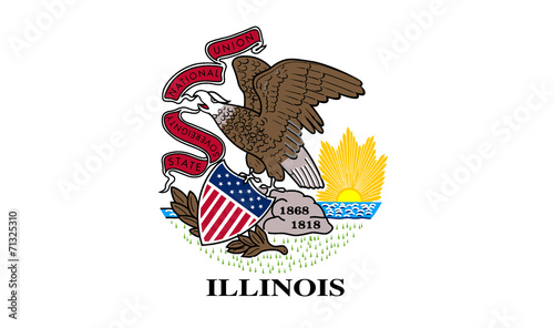 Illinois State Flag