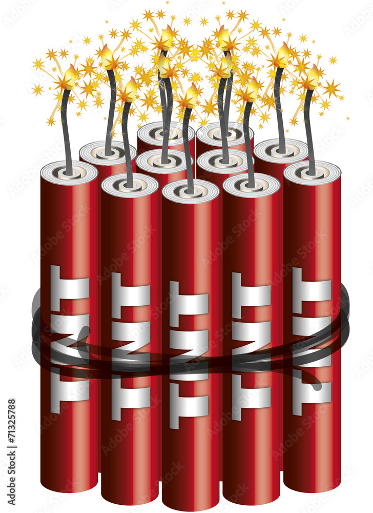 DYNAMITE ILLUSTRATION VECTEURS