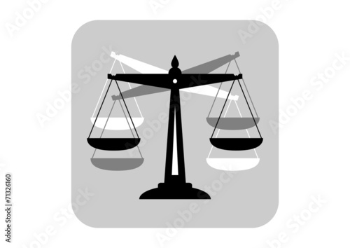 Scale vector icon