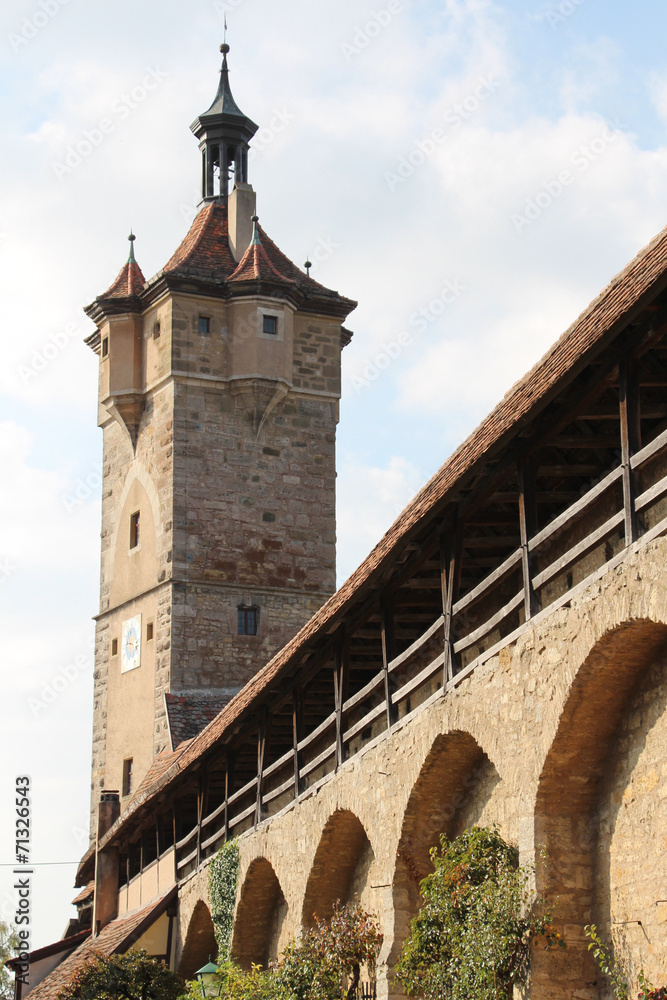 Stadtmauer Rothenburg o.d.T.