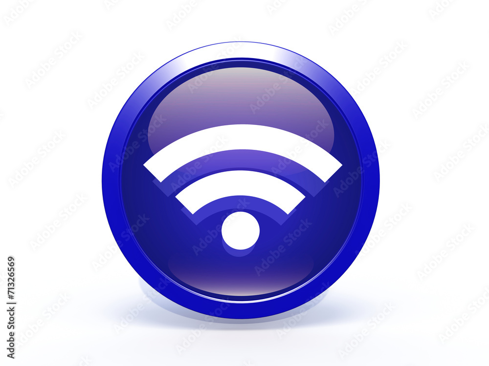 signal circular icon on white background signal circular icon on white background