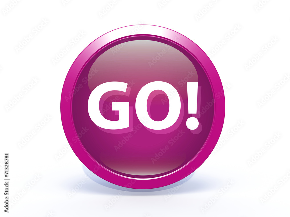 go circular icon on white background go circular icon on white background