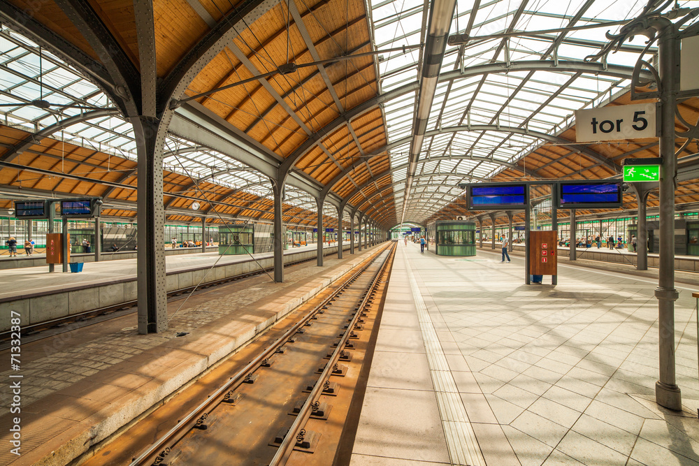 Obraz premium wroclaw railway station