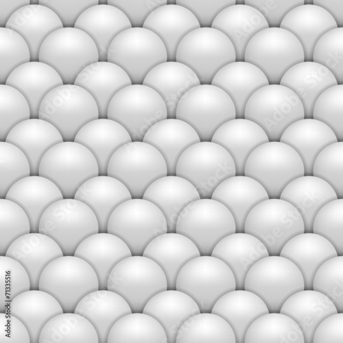 White abstract seamless pattern