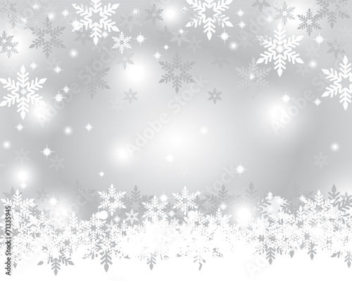 Silver Christmas background