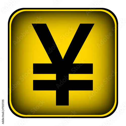 Yen symbol icon